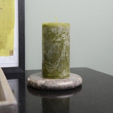 wohnfreuden Marmor Tischset Della 13 cm grau rund Esstablett Tablett Küche Acces