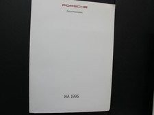 PORSCHE 993 RS TURBO CABRIO TARGA PRESSEMAPPE MIT FOTOS  SELTEN!!