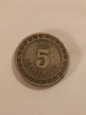 5 Centavos 1906 M ESTADOS UNIDOS MEXICANOS