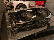 Asus Radeon RX 580 Dual OC 8GB GDDR5 DVI, 2x HDMI, 2x DP AMD Originalverpackung
