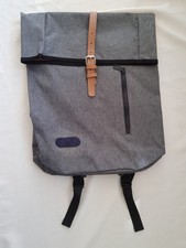 Rucksack Beutel Tasche 20l grau Euro Style bis 30l erweiterbar oben offen lassen