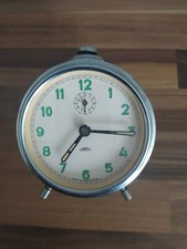 Vintage Prim Wecker, Uhr, Tischwecker Alarm Clock Czechoslovakia