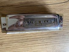 Hohner Mundharmonika Blues Harp C-dur MS im Etui neuwertig 