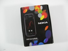 Nokia  XpressMusic 5800 - Schwarz (Ohne Simlock) Vintage Smartphone
