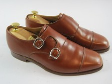 Trickers Tricker´s Herrenschuhe Doppelmonk in 42,5 / UK 8,5 / Top / Cognac
