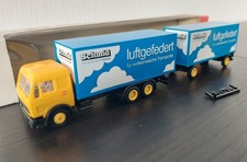Albedo H0 1:87 MB LKW Hängerzug Schmidt luftgefedert wie neu in OVP