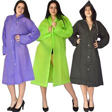 rascheliger REGENMANTEL* Gr. L-XL * transparenter Poncho* Herbst Regenjacke