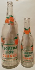 alte FLORIDA BOY Flaschen 0,25L & 0,7L - 1960er, sehr gut erhalten, tolle Farben