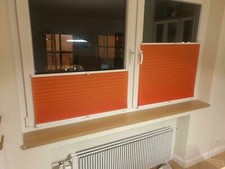 2x Cosiflor Plissee VS2 Terracotta 87x119 cm