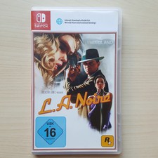 Nintendo Switch L.A. Noire in OVP Boxed Game LA Noire