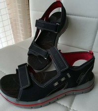 Ricosta Kinder Sandalen Schuhe Klettverschluss Weite M Blinker schwarz Gr 33 Neu