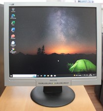Philips LCD Monitor 190S7FS/00, 19 Zoll, Silber, gebraucht in gutem Zustand