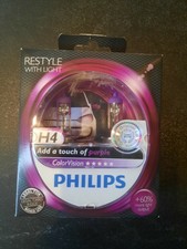 Philips Colorvision H4 Purple Violett