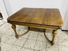 Tisch Esstisch Kulissentisch Ausziehtisch Eiche Gründerzeit Löwenkopf Antik