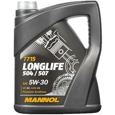 5L MANNOL 5W-30 LONGLIFE MOTORÖL 504.00 507.00 LL-04 229.51 LONGLIFE-04 5W30 ÖL