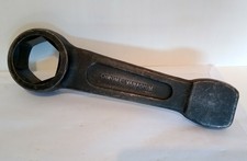 Vintage Facom 45 mm Flach Ring Samt Spanner Draht Radnabe Mutter Kappe Wasserhahn Schraubenschlüssel