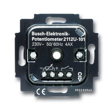 Buch Jäger 2112 U-101, Busch-Drehdimmer UP, 1-10 V