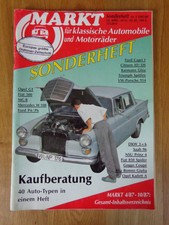 Oldtimer Markt Sonderheft 5, 1987 1988, Kaufberatung 40 Auto-Typen