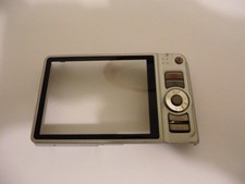 Casio Exilim H-10 Displayabdeckung silber