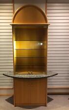 schöner, stabiler Glasschrank Glaskasten Vitrine, verschliessbar