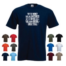 Great Wall-Herren Lustig Steed Auto Geschenk T-Shirt - "sagen Sie Geld nicht kaufen..."