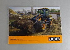 Prospekt / Broschüre JCB Radlader 406 / 407 / 409 Stand 07/2014