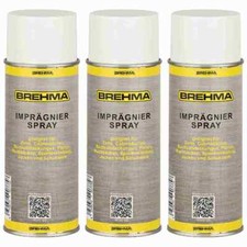 3x BREHMA Imprägnierspray transparent Zelte Markisen Schuhe Pavillon