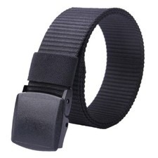 Taktischer Gürtel, Militär, Armee, Bundeswehr, Outdoor, Nylon, Schwarz, Belt Neu