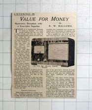 1937 KB 640 All Wave Superhet Empfänger überprüfen