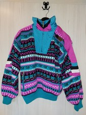 Spyder Herren Gore-Tex Ski Pullover türkis pink gebraucht Größe M