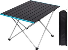 Klapptisch Campingtisch, ultraleichter Aluminiumlegierung Aufrolltisch mit Aufbewahrungstasche