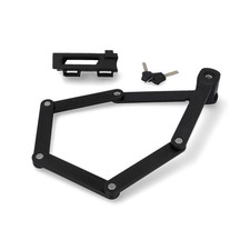 FISCHER Faltschloss mit Halterung Länge 85 cm schwarz