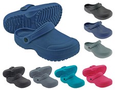 Clogs Gartenschuhe Badeschuhe Sabots Pantoletten - geschlossen - Gr. 37-49!