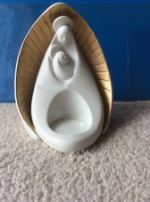 PartyLite Mutter Maria mit Kind Teelicht Halter neuwertig für Weihnachten 