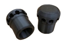 2x VW T4 Frontscheibe Wasserablauf Anti-Komposter Stopfen Laubschutzgitter 