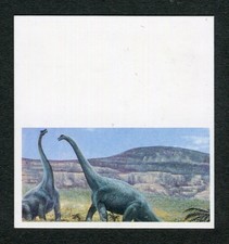 BROOKE BOND 1993 ""THE DINOSAURIER TRAIL (Double)"" FEHLERKARTE TEEKARTE