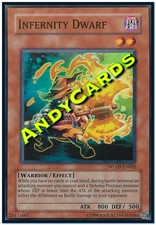 INFERNITY DWARF  NANO DEMONETERNO - SUPER RARA - NM - WC09 EN002