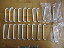 20X Bügelgriffe – Küchengriffe - Schubladengriffe - Weiß - Metall