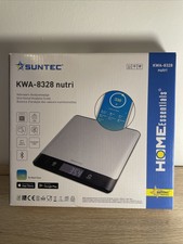SUNTEC Küchenwaage 5000g / 1g Briefwaage digital Grammwaage - KWA-8328 nutri