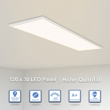 LED Panel Ultraslim Deckenleuchte Deckenlampe Wandleuchte Flach Leuchte Küche