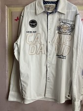 Herren Langarm-Hemd Weiß Gr. XXL (s. Maße)