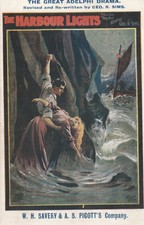 ein Schauspieler Schauspielerin Filmstar altes Postkartentheater Die Hafenlichter