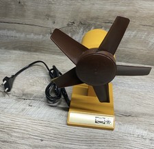 Ventilator HELIOS PT 16, orange, retro, Tischventilator