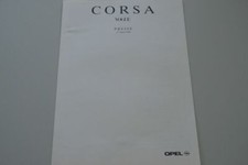 204499) Opel Corsa B - Vogue - Preisliste & Extras - Prospekt 06/1996