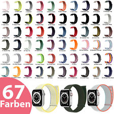 Sport Armband Nylon kompatibel für Apple Watch Series 4|5|6|7 & SE 38-45 mm