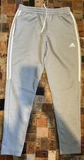 ADIDAS Trainingshose Jogginghose Herren Grau Gr M 