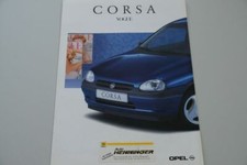 204500) Opel Corsa B - Vogue - Prospekt 05/1995