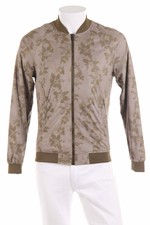 ZARA MAN Jacke Blousonjacke Print M olive grey