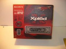 Autoradio Sony CDX-MP40 CD-R/RW MP3; 4 x 50W xplöd; Fernbedienung Einbaurahmen  