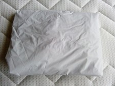 3063 001 202 Spannbettlaken Spannbetttuch Matratzenschoner PVC weiß 200x100x20